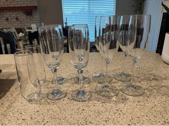 Champagne glasses