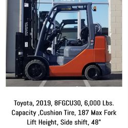 Toyota forklift 8FGCU30