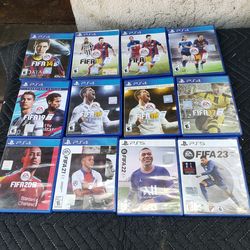 Fifa Soccer 2014 to 16 is $15! Each. 17 to 2019 $20! Each. 2020 to 2021 $25 & $30! 2022 2023 Works PS4 PS5 Playstation 5 4