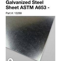 48x48 Galvanized Steel Sheet