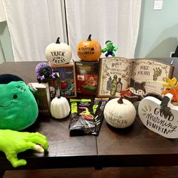 Fall and Halloween Decorations 