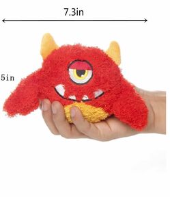 NEILDEN DWJ Interactive Dog Toy Plush Squeaky No Stuffing Interactive Floating Small and Large Dog Toy Balls Bouncer Dog Toys For Exercise Entertainm