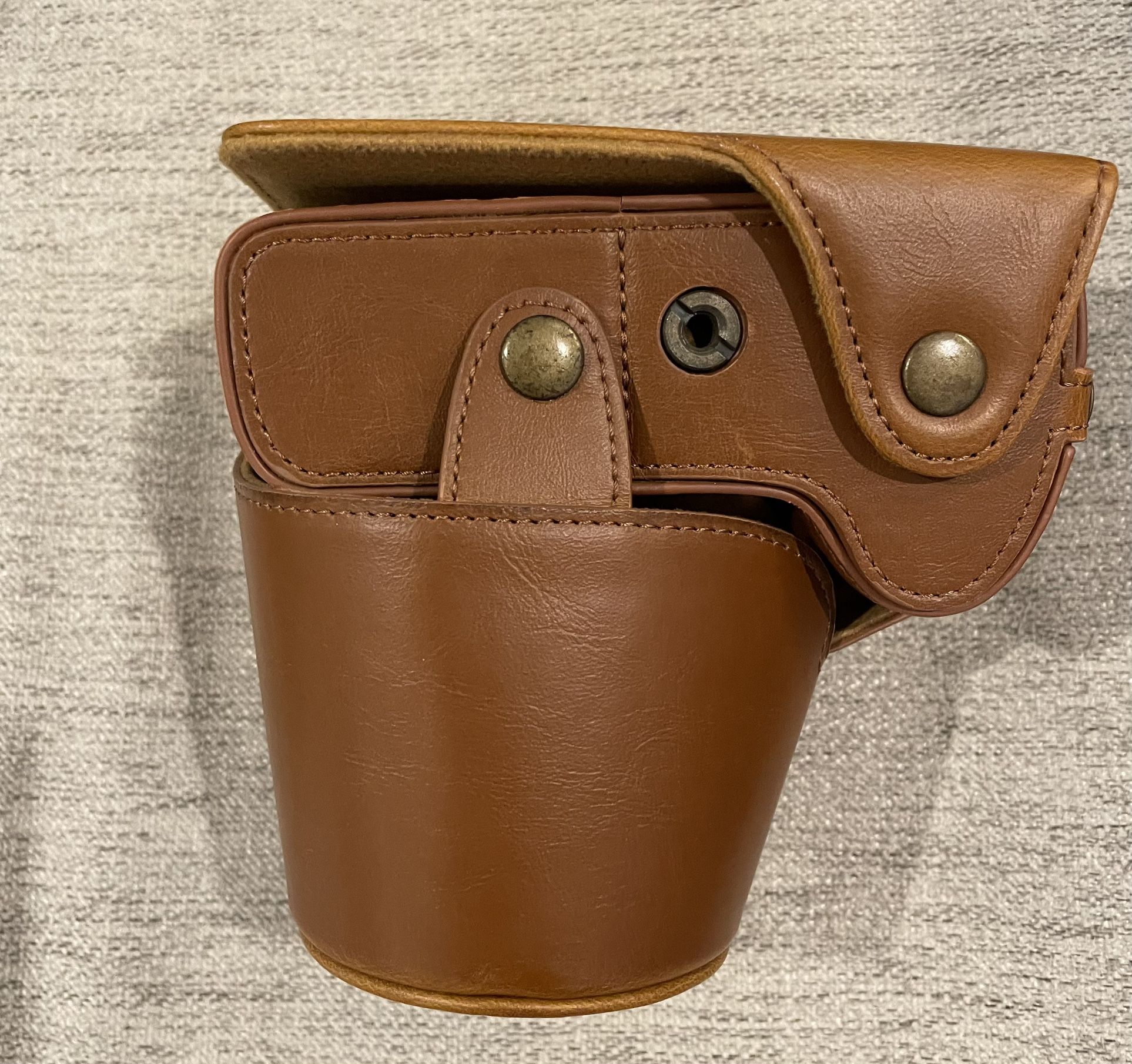 Mega Gear Brown Leather Camera Case