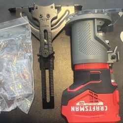 Craftsman V20 Router Tool, Cordless, Fixed Base Router With Depth Adjustment, Tool Only (CMCW400B)