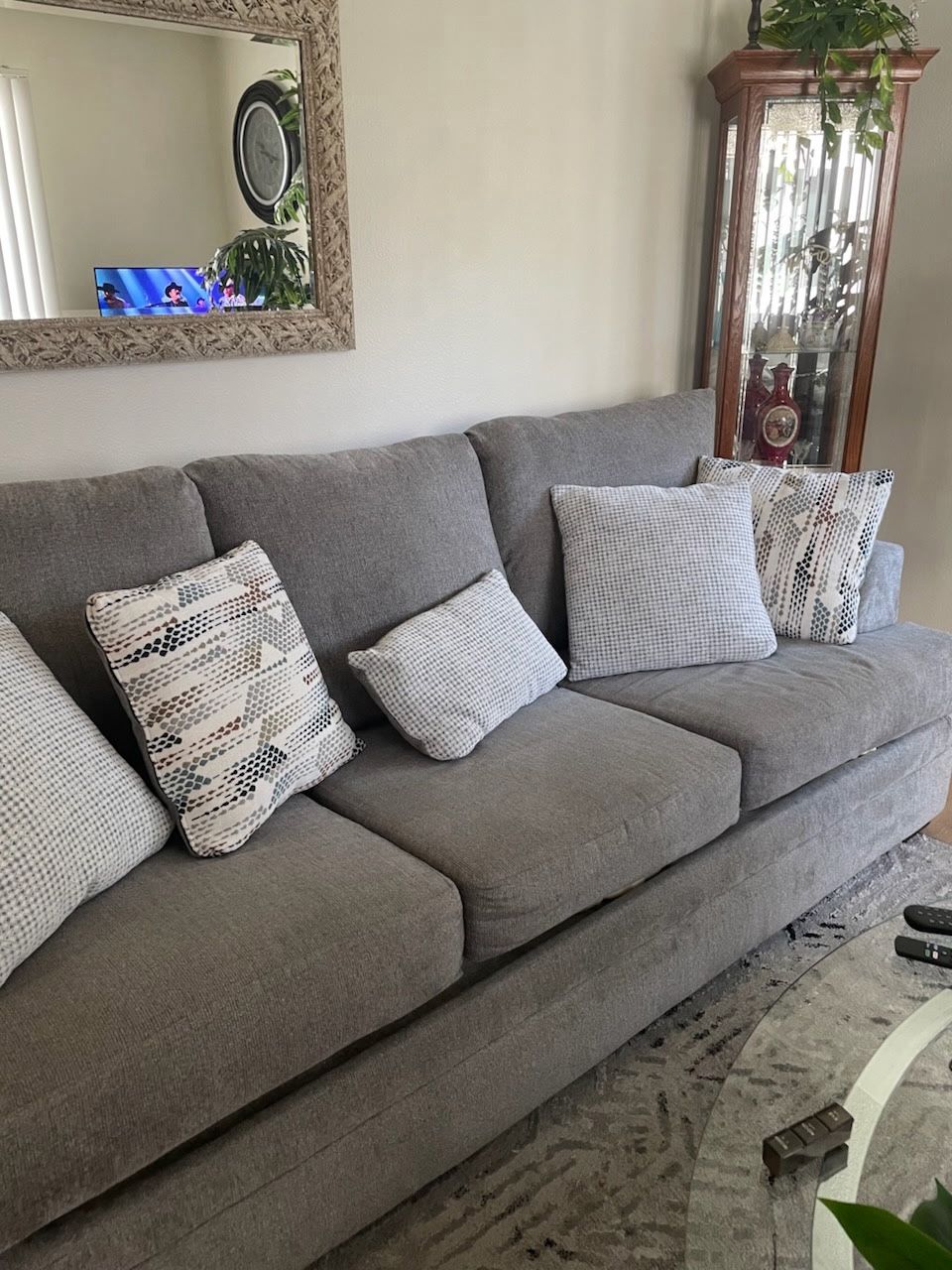 Grey  Couch