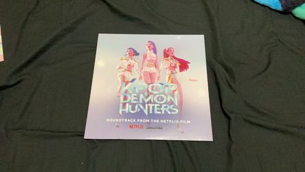 K-pop Demon hunters vinyl record