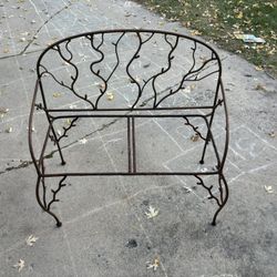 Wrought Iron Bench Frame 