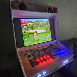 Table Top Arcade Comes With Stand. 