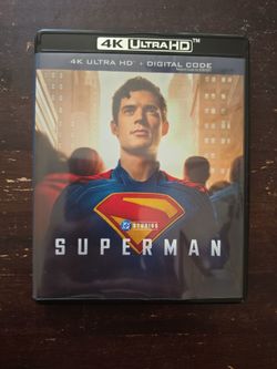 🦸 Superman – 4K Ultra HD + Blu-ray - NO DIGITAL CODE