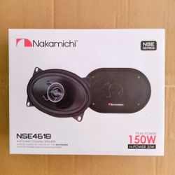 Nakamichi 4x6 Speakers Brand New In The Box 