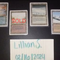 Magic The Gathering Revised Dual Lands