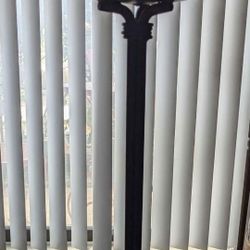 Wrought Iron Floor Candle Holder