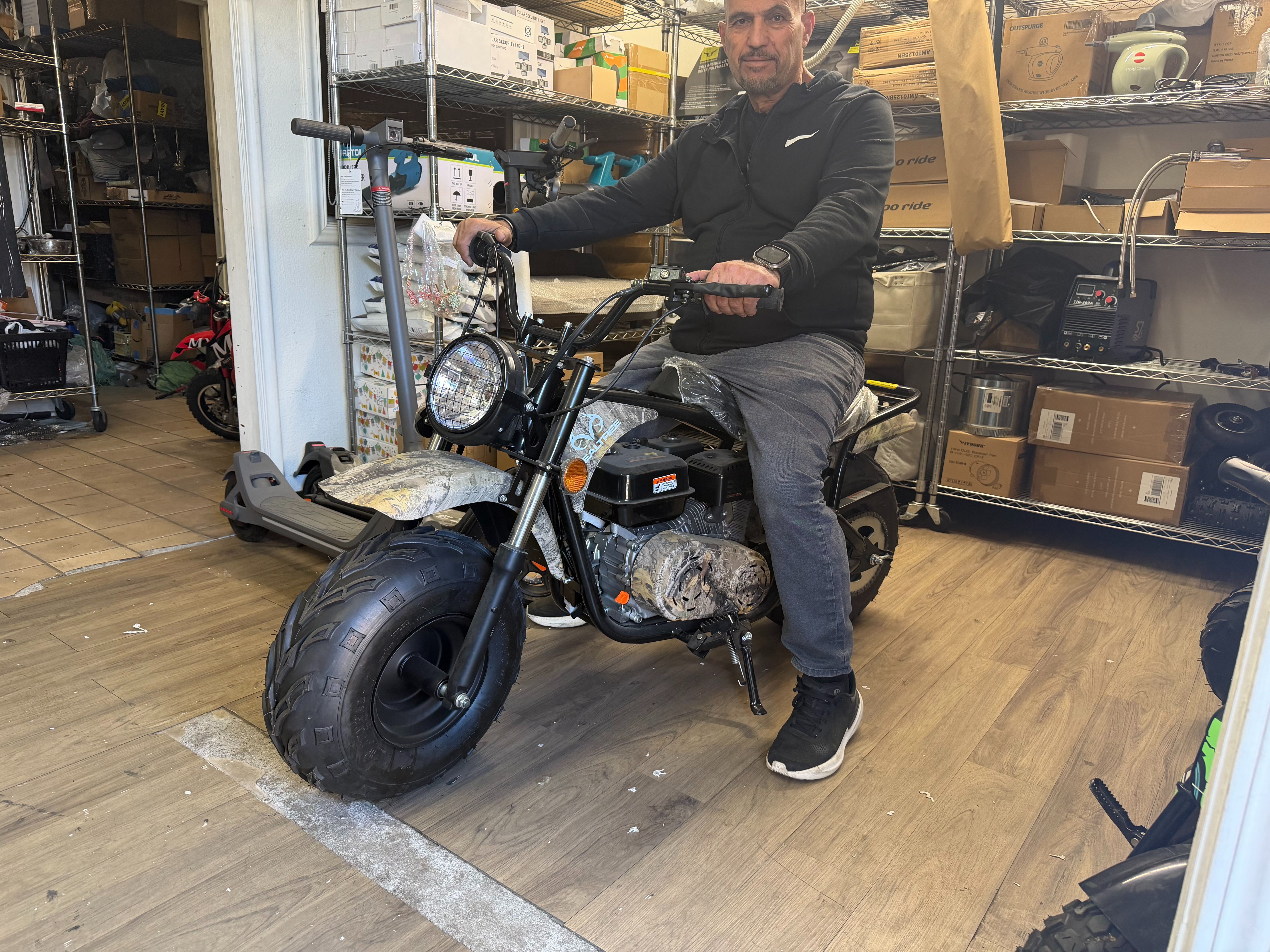 Adult 200CC Gas Powered Mini Motorcycle