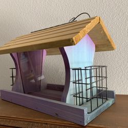 Bird House New Audubon Cedar ranch Bird Feeder