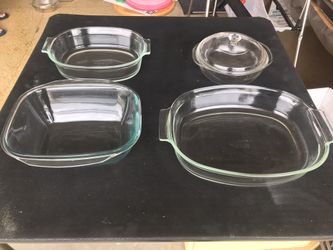 Glass pot set