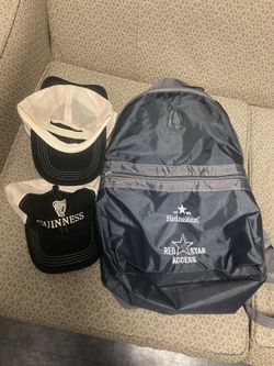 Guinness Hats And Heineken Back Pack