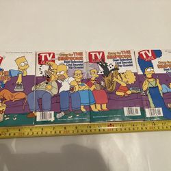 Tv Show The Simpsons Tv Guide Complete Set