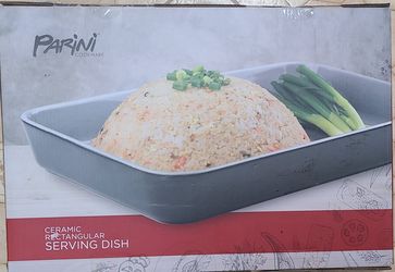 Parini Ceramic Rectangular Serving Dish