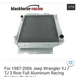 Jeep Wrangler1987 Yj Parts, Radiators And Much More .  Great Prices 