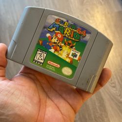 Nintendo N64 Super Mario 64 Video Game 
