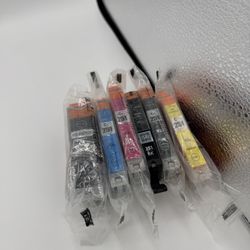 Canon 250 C-251 Ink Cartridge PGI250 CLI251 NEW OEM Genuine Set Of 6