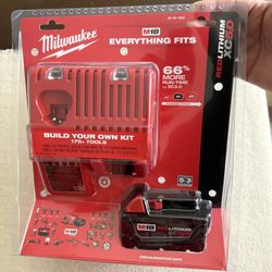 Milwaukee M18 BATTERY XC5.0 and CHARGER