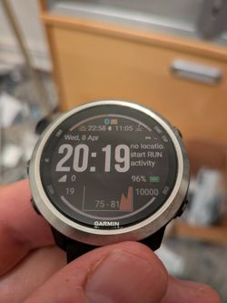42mm Garmin 645 Music Smartwatch Waterproof 14 Day Battery