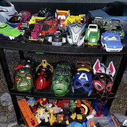 Super Hero Masks  Trucks Toys 