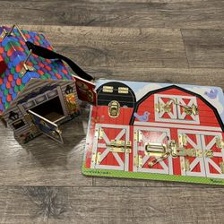 Toddler lock and key puzzles 