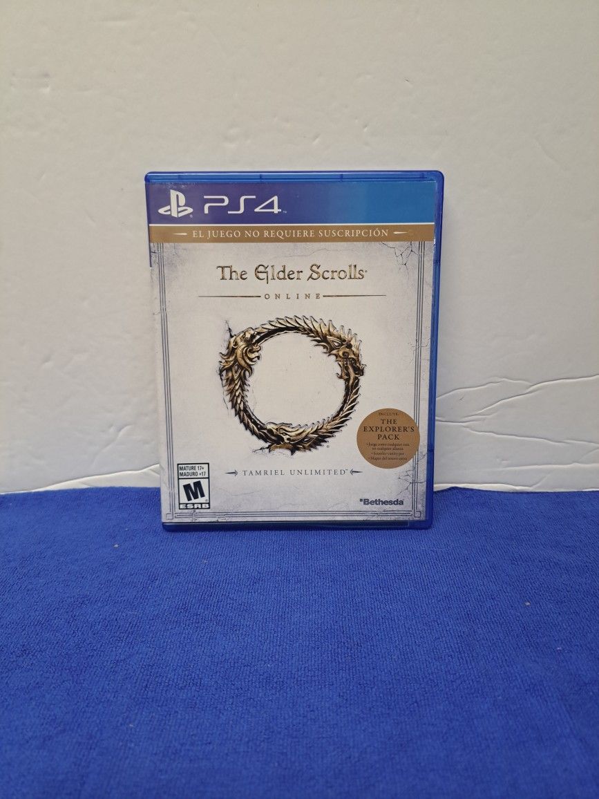 The Elder Scrolls Tamriel Unlimited The Explorers Pack Spanish For Playstation 4