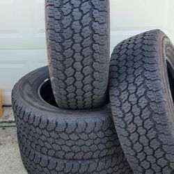 Like New LT 275/65R20 Goodyear Tires 