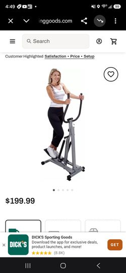 Machine exercise