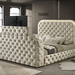 New King Size Bed With Mattress And Free Delivery Pay On Arrival 