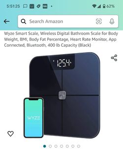 Wyze Bluetooth Smart Bathroom Scale
