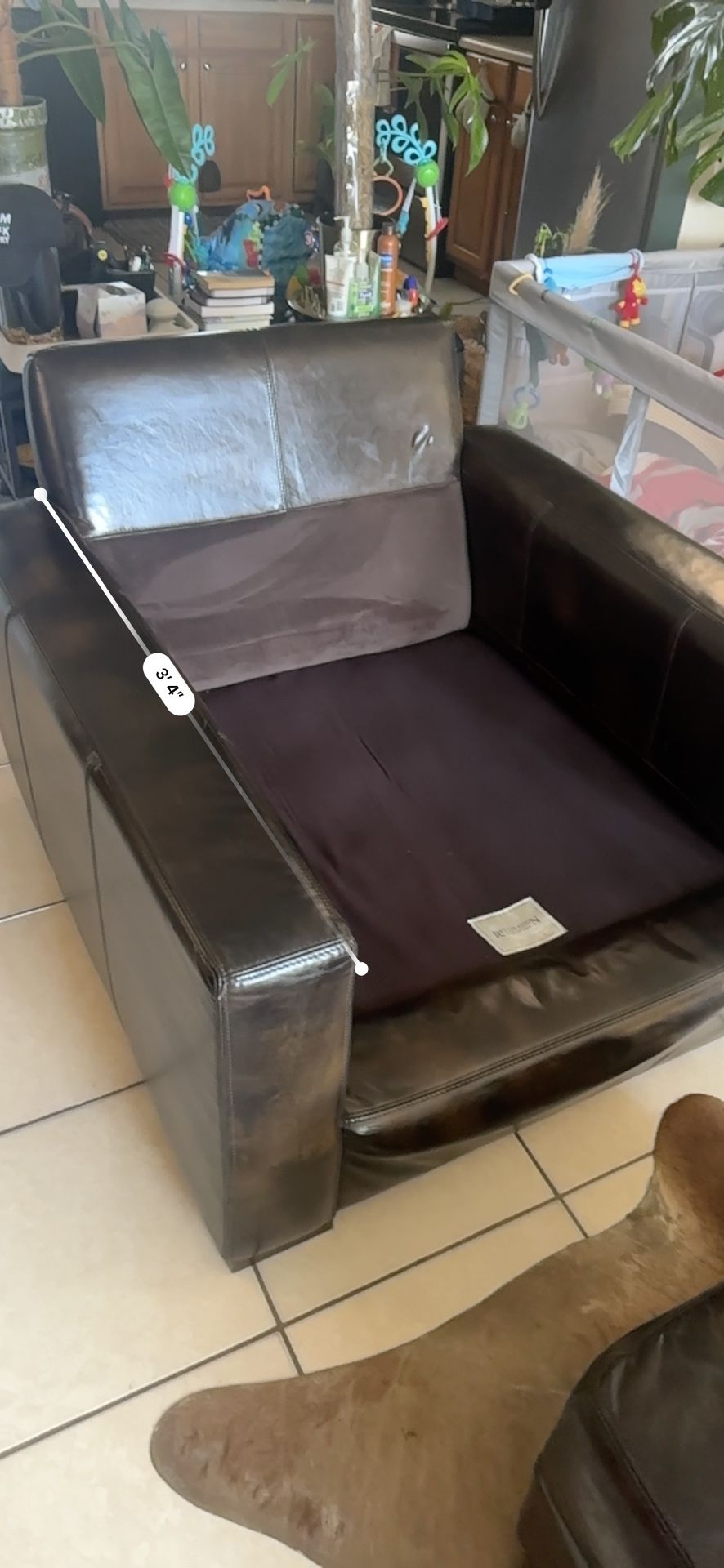 Restoration Hardware Maxwell Luxe Chair – MOVING NEED GONE