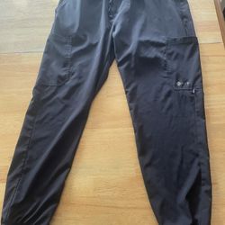 Fit- Black Scrub pants L (new)