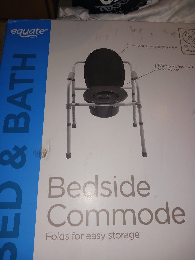 Brand New In Box Never Used Bedside Commode By Bed Bath Paid 129 Sell 25 Firm