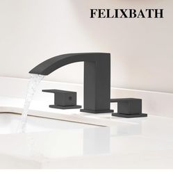 Bathroom Faucets Brushed Nickel And  Black And Gold F58 $40