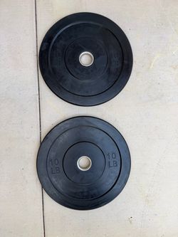10 LB Rubber Bumper Plates – Pair