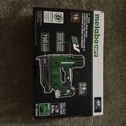 Metabo cordless nail gun 18V