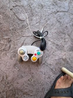 OEM Official Nintendo GameCube Silver Controller Authentic DOL-003