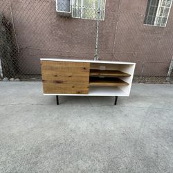 West Elm Mid Century Modern Media Console Entertainment Center Tv Stand Cabinet Credenza.