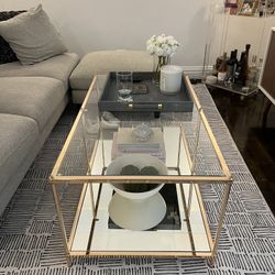 Gold Coffee Table 