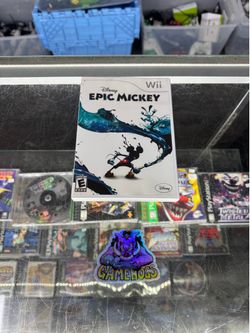 Epic Mickey Wii $20 Gamehogs 11am-7pm
