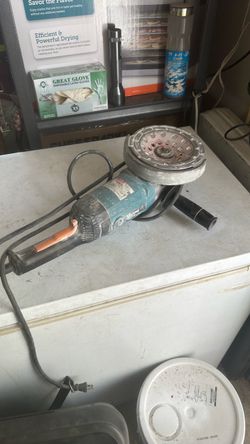 Makita concrete grinder