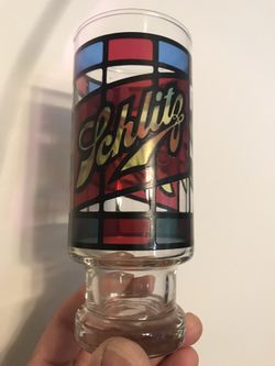 Schlitz Beer Glass