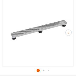 Oatey 32in Designline Stainless Steel Linear Drain 
