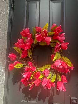 tulip wreaths