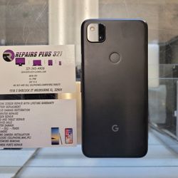 Unlocked Black Google Pixel 4a 128gb