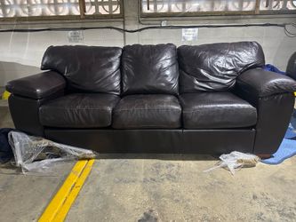 Leather Couch